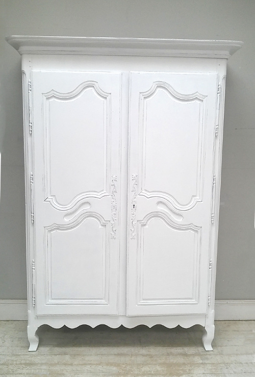 French antique armoire
